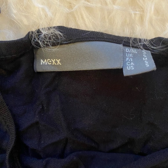 VGC Mexx women’s tie back fashion blacked out tank top in SZ S!! - Picture 4 of 4